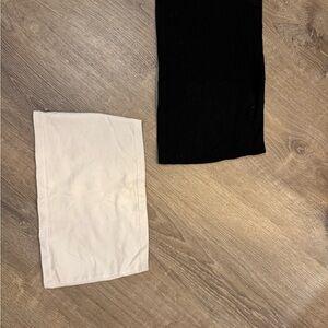 Black and White Tube Tops